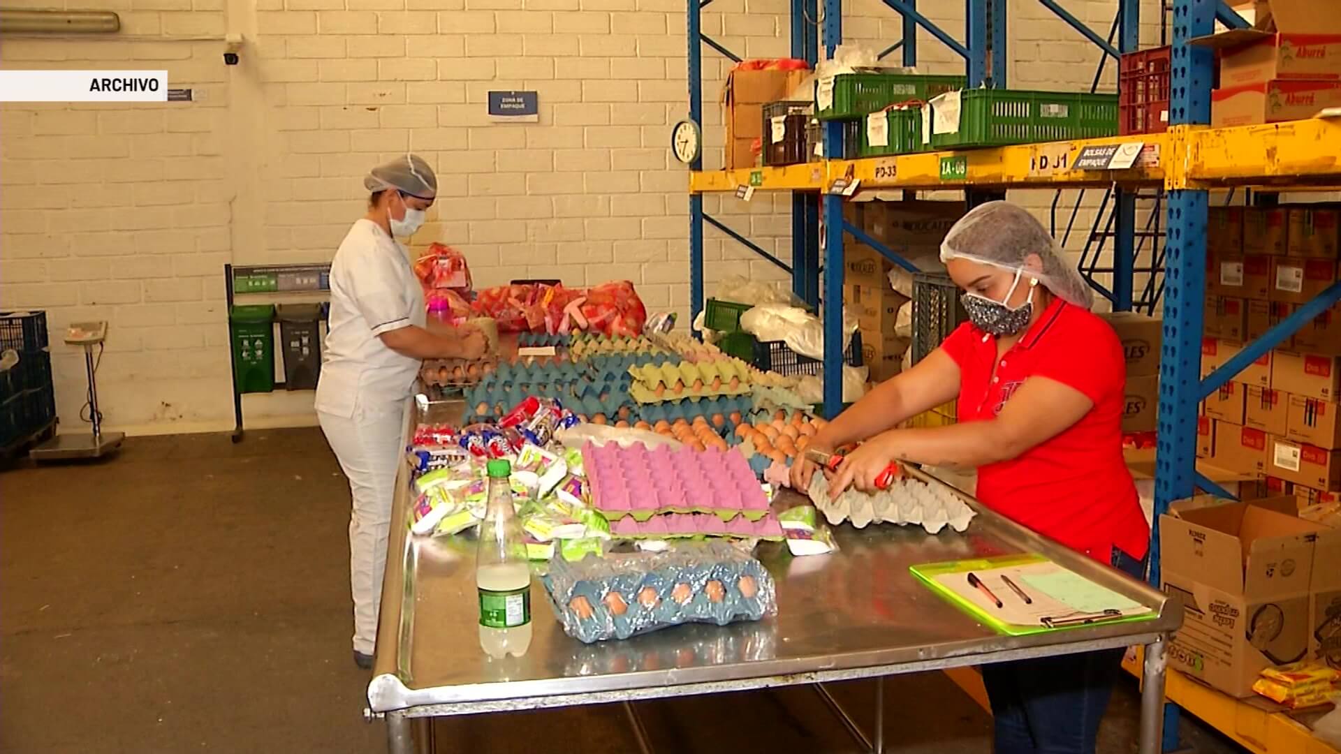 El Banco de Alimentos recibe menos donaciones