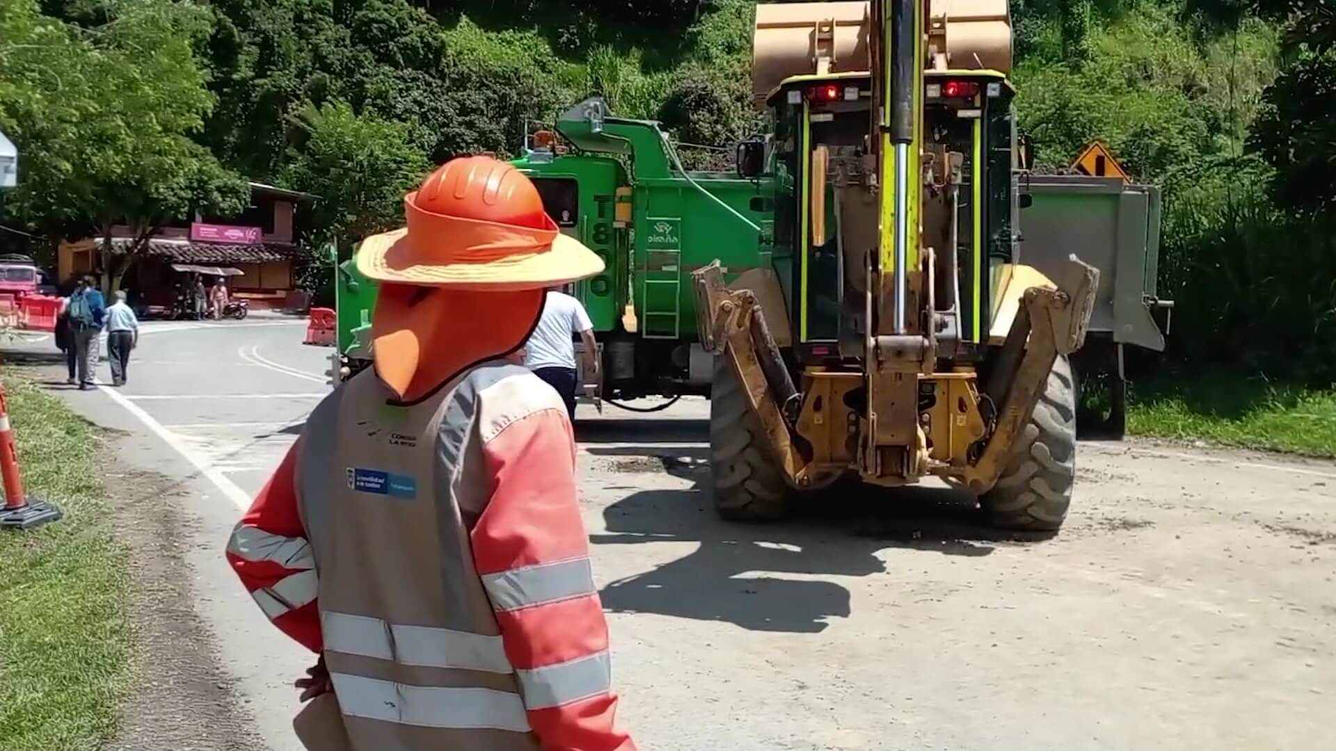 Inició reparación de daño en sector La Quiebra