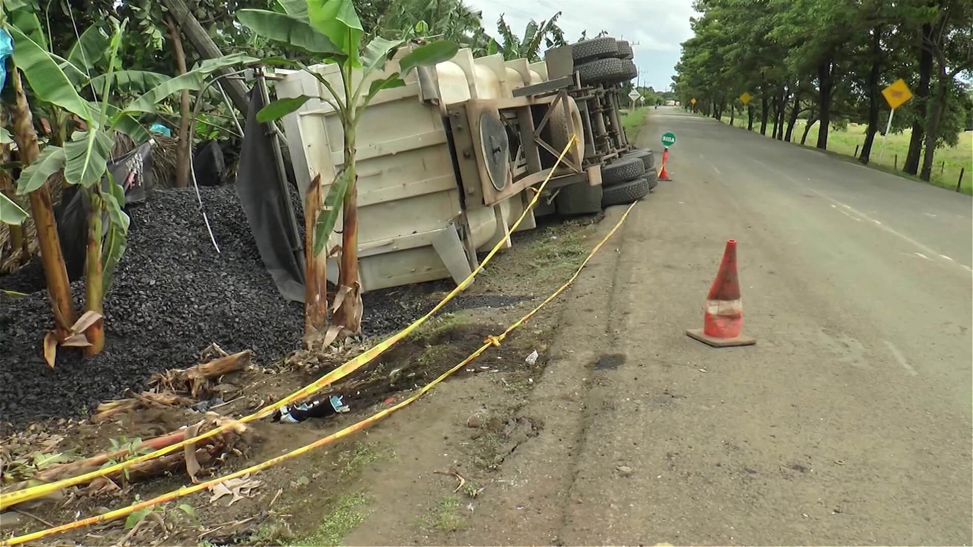 Protesta por mal estado de vía entre San Juan de Urabá y Necoclí