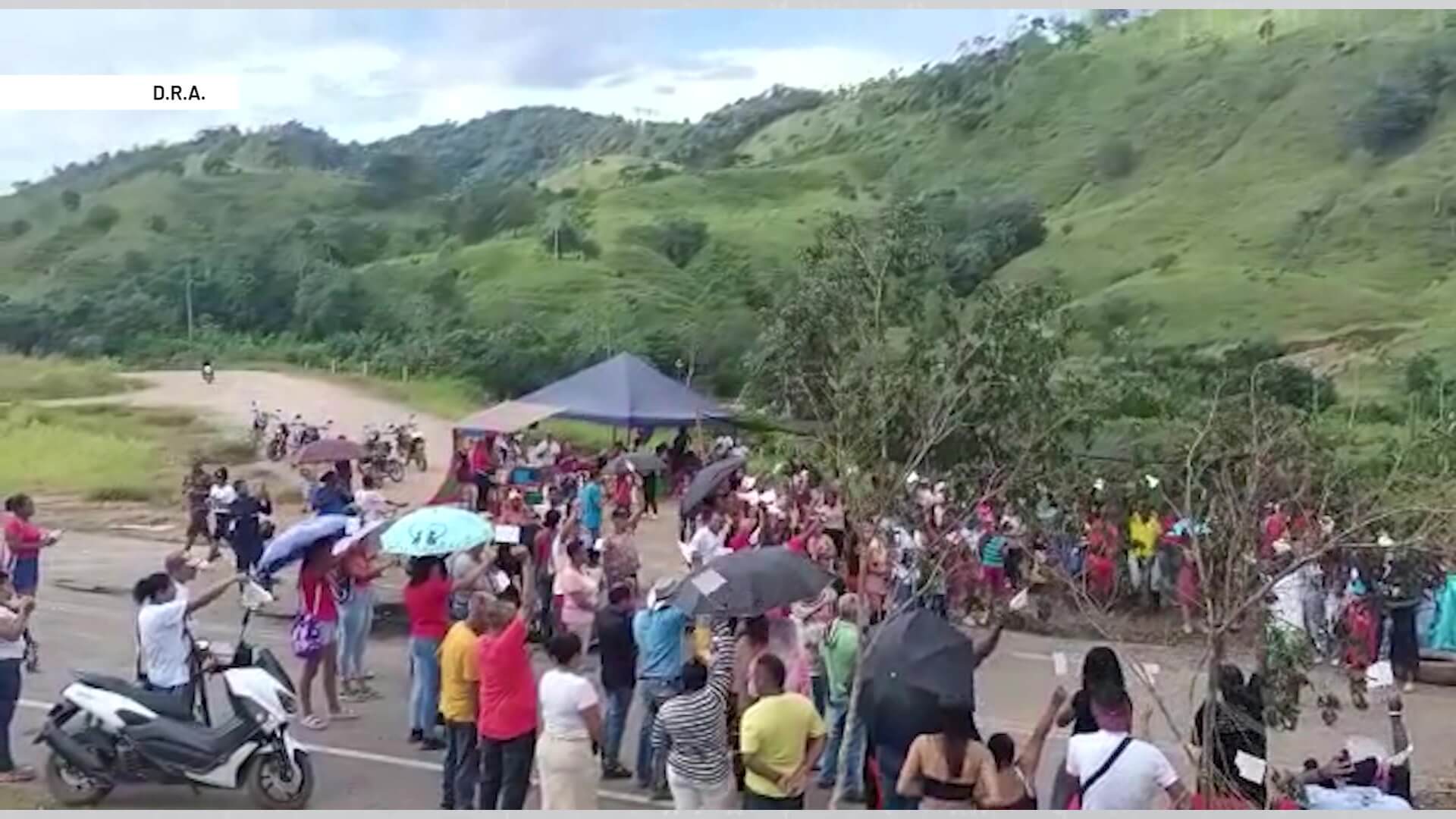 Protestas en Machuca completan dos semanas