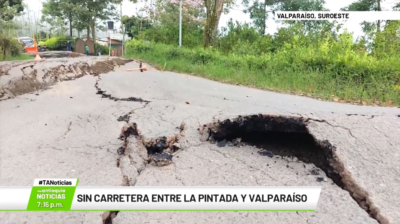 Sin carretera entre La Pintada y Valparaíso