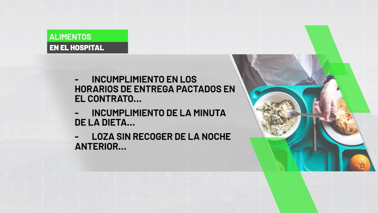 Críticas a alimentación en Hospital General