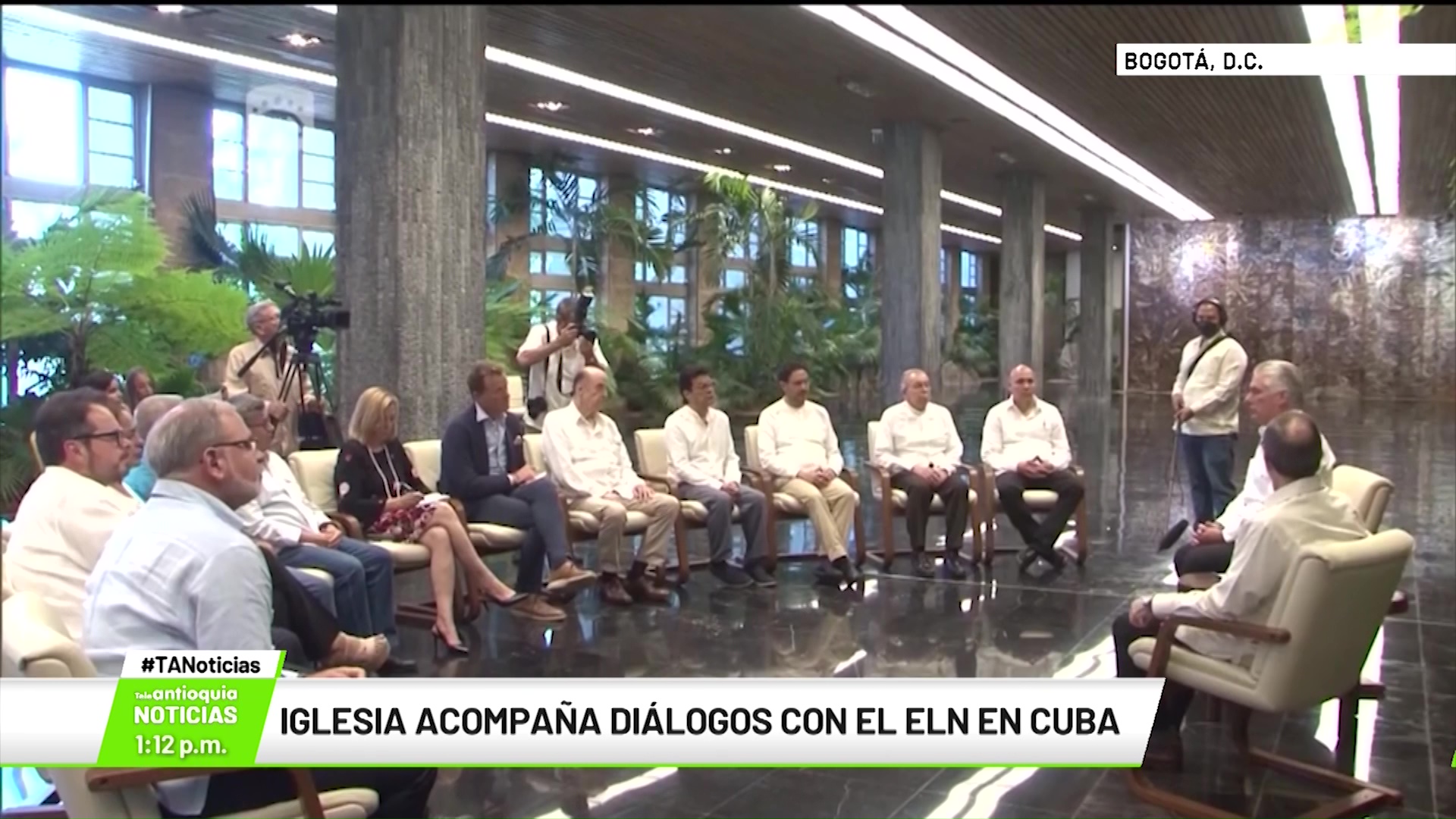 Iglesia acompaña diálogos con el ELN en Cuba