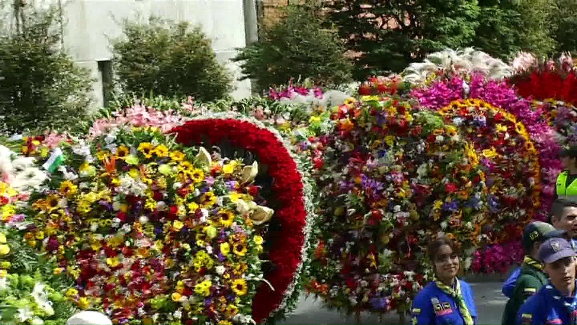 Silleteros, los protagonistas de la feria