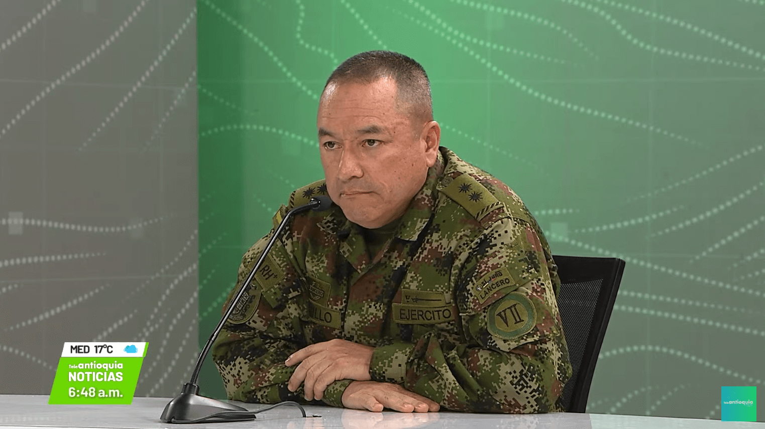 Entrevista con el Brigadier General Óscar Murillo, comandante Séptima División del Ejército
