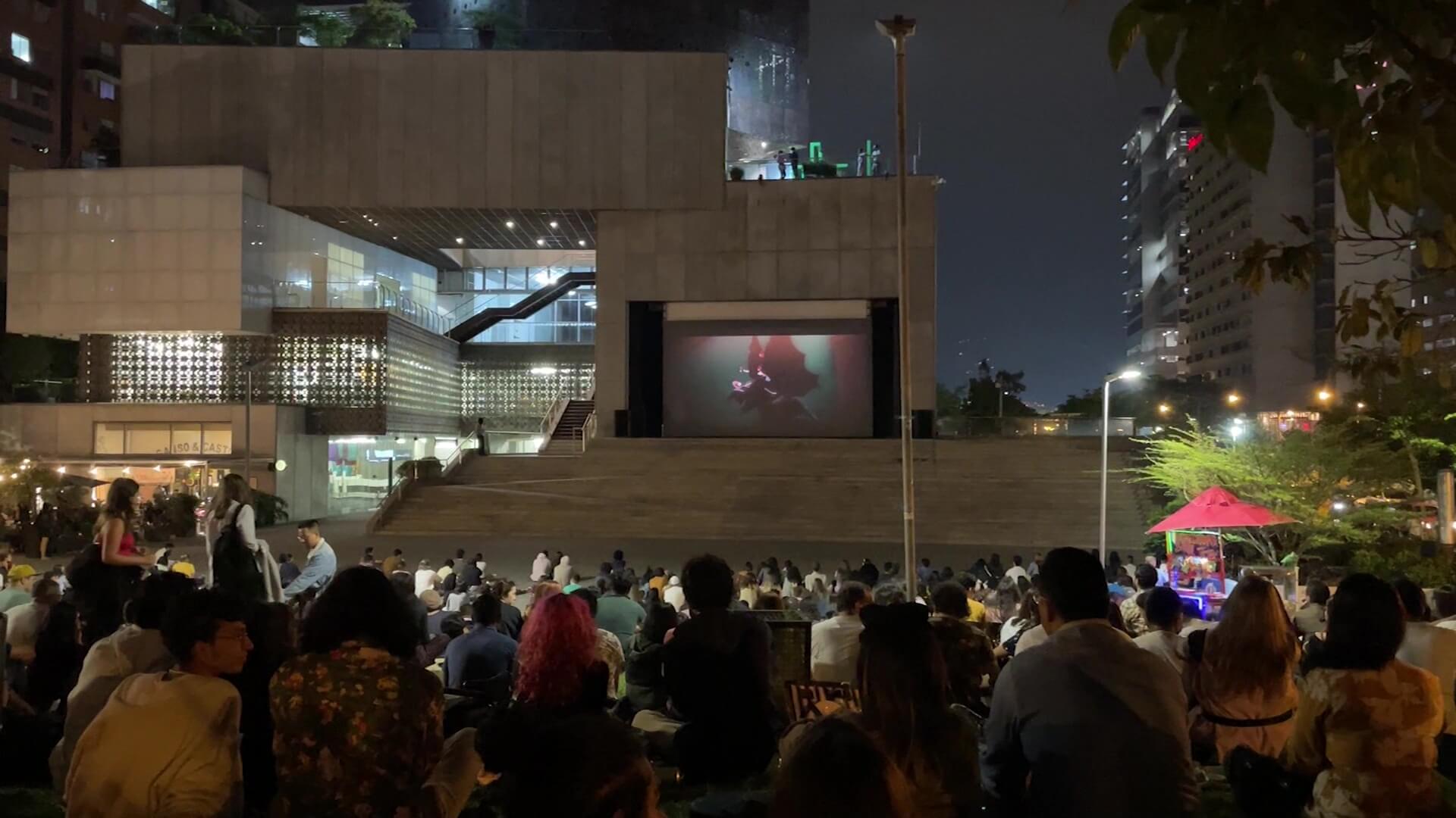 Cine al aire libre en Museo de Arte Moderno