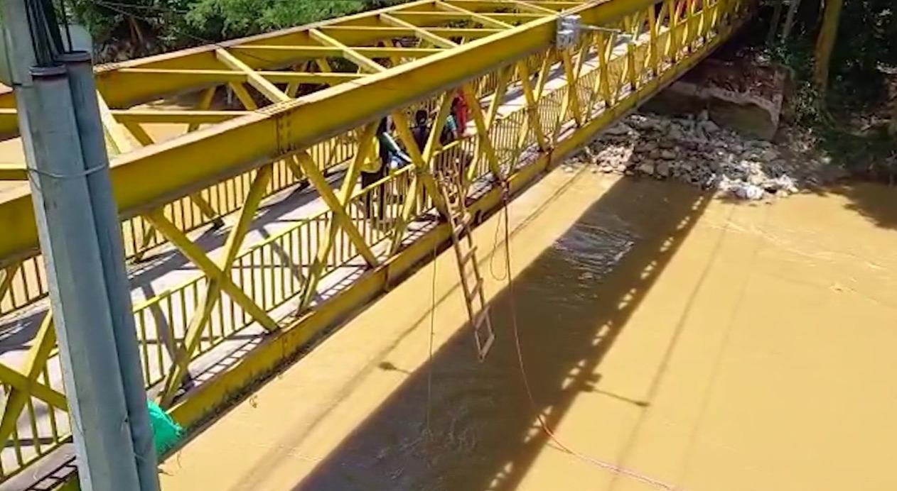 Desaparecido trabajador en el río Medellín