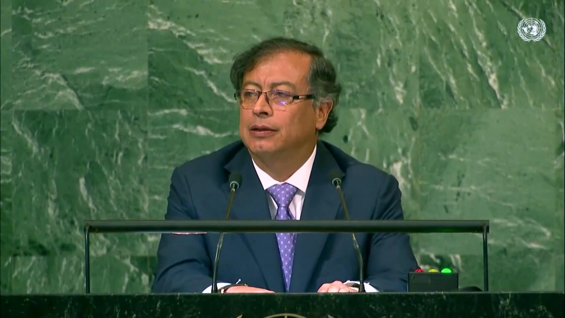 Discurso de Gustavo Petro en la ONU