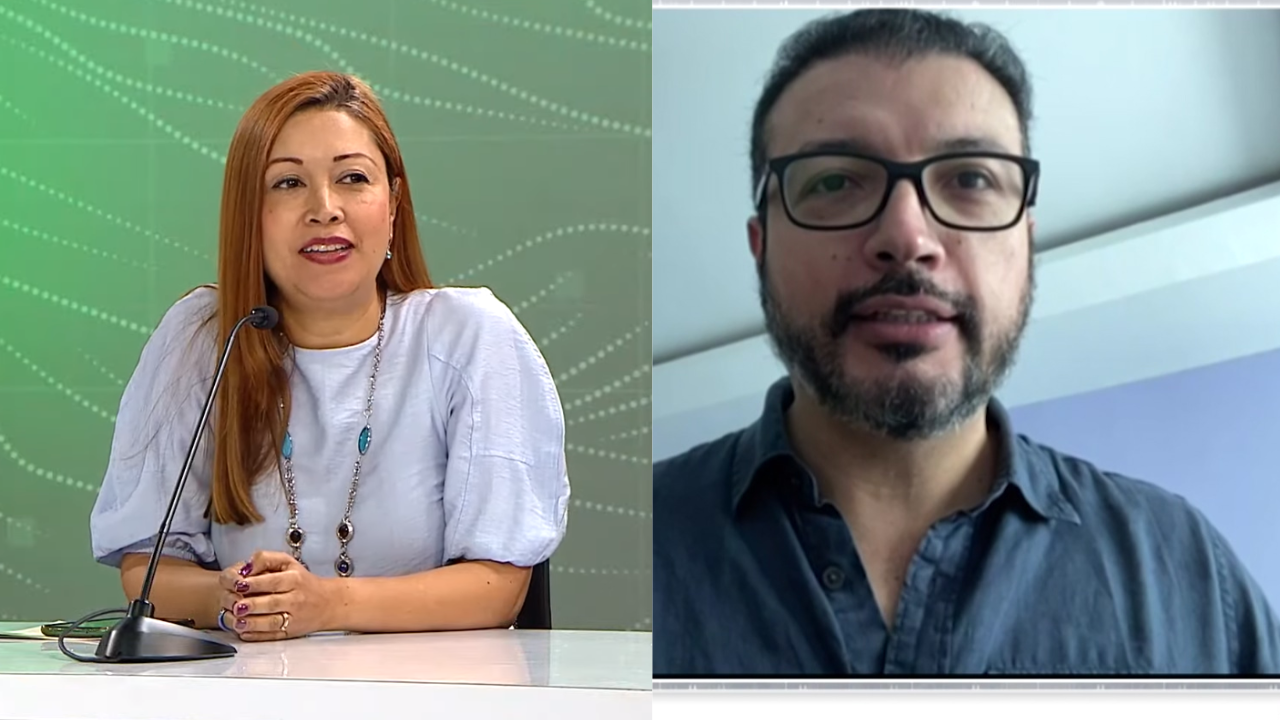 Entrevista con el profesor Camilo Prieto y la directora Floria Figueroa