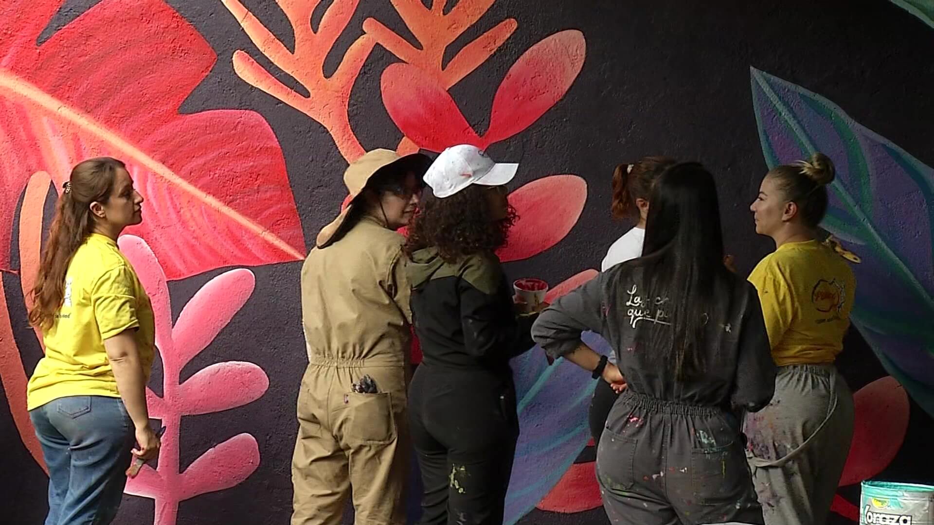 Festival de muralistas en Medellín