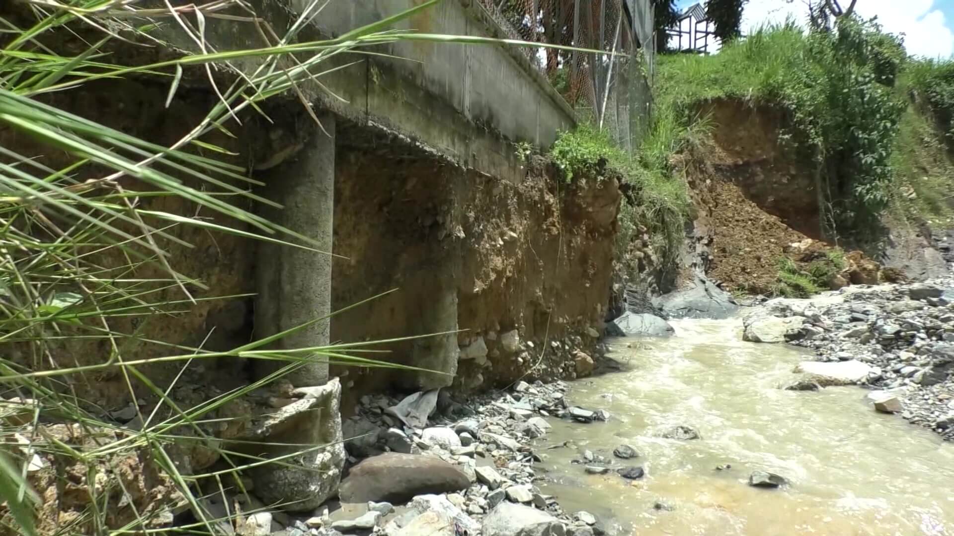 Preocupación con quebrada La Ceibala