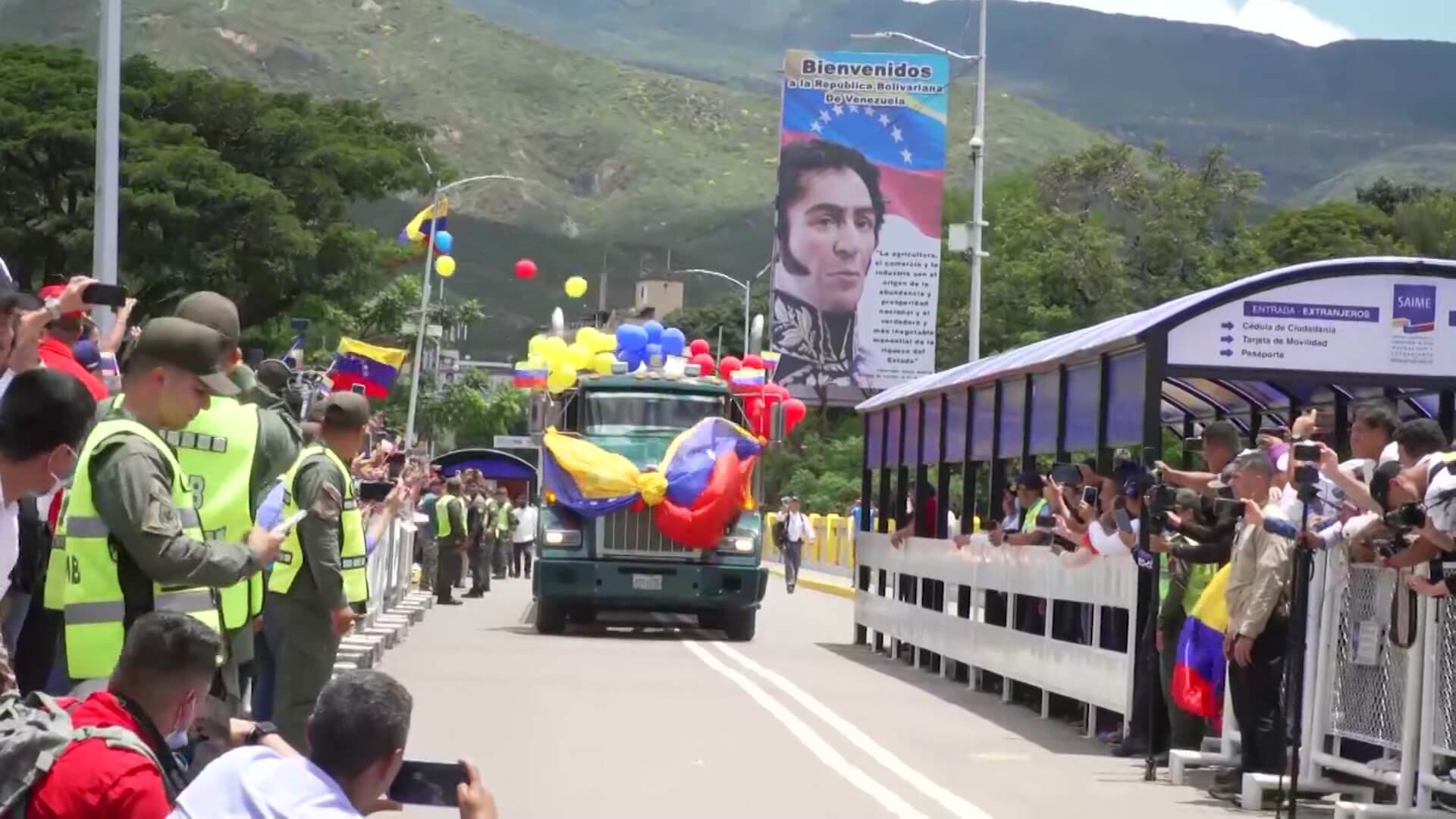 Reabierta la frontera colombovenezolana