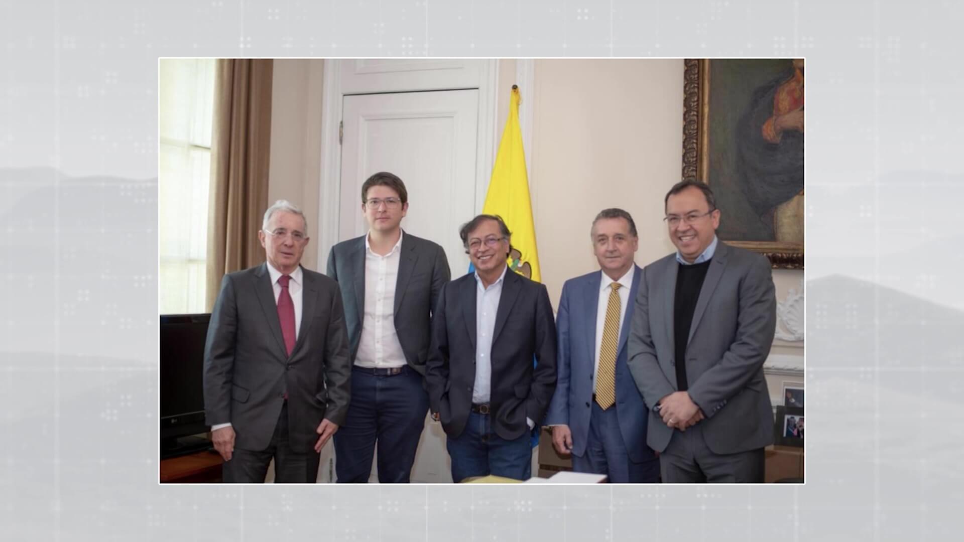 Segunda reunión entre Uribe y Petro