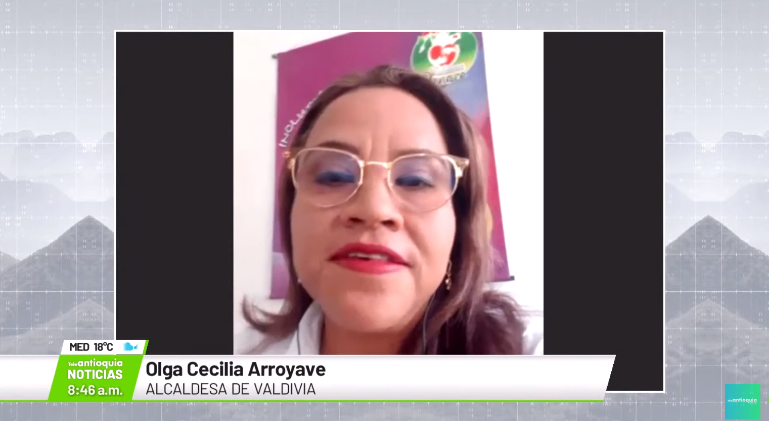 Entrevista con Olga Cecilia Arroyave, alcaldesa de Valdivia