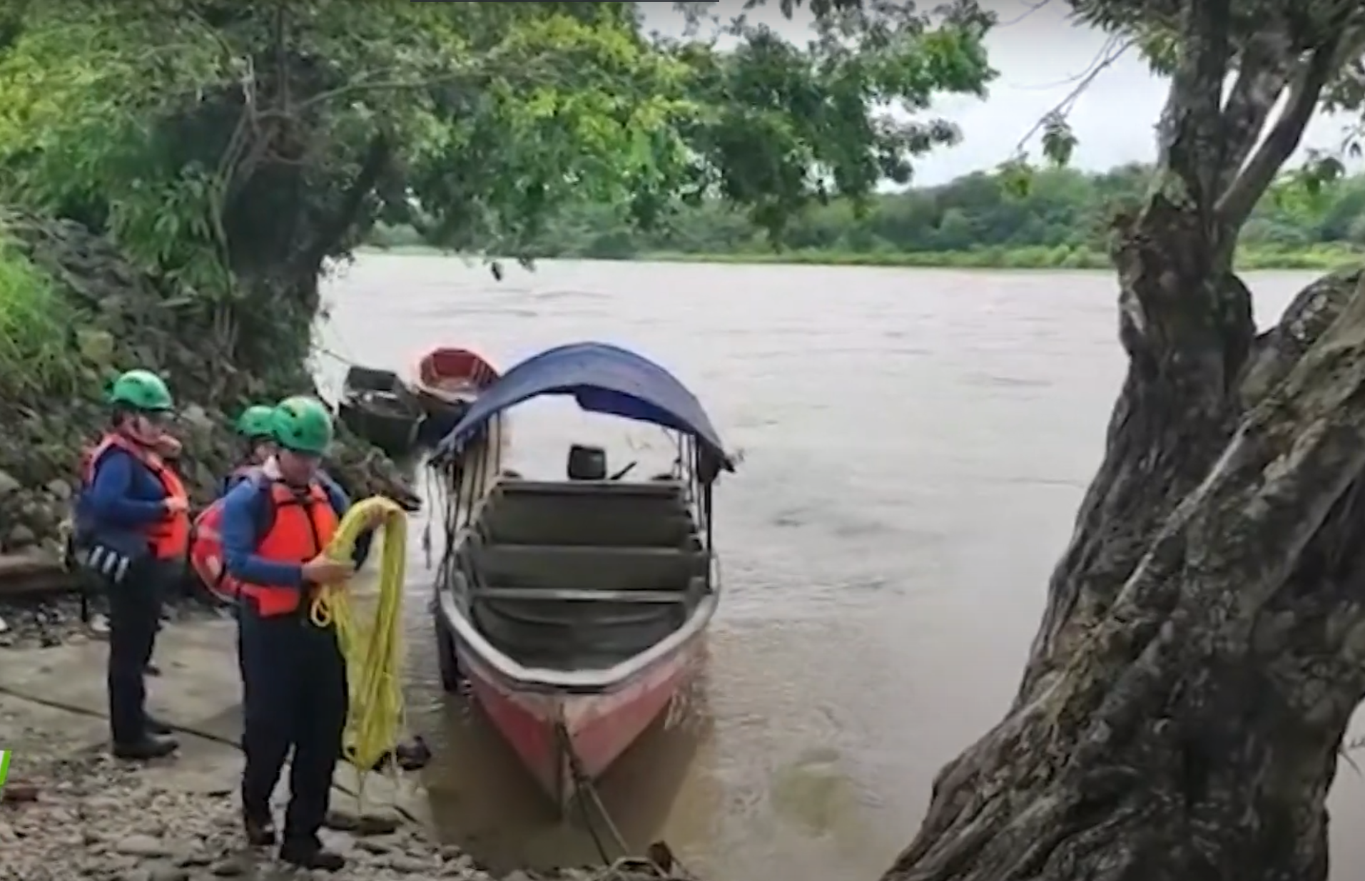 Buscan contratista que cayó al río Cauca