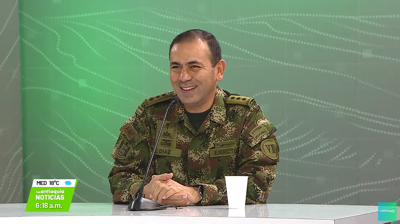 Entrevista con General Juvenal Díaz Mateus, comandante Séptima División