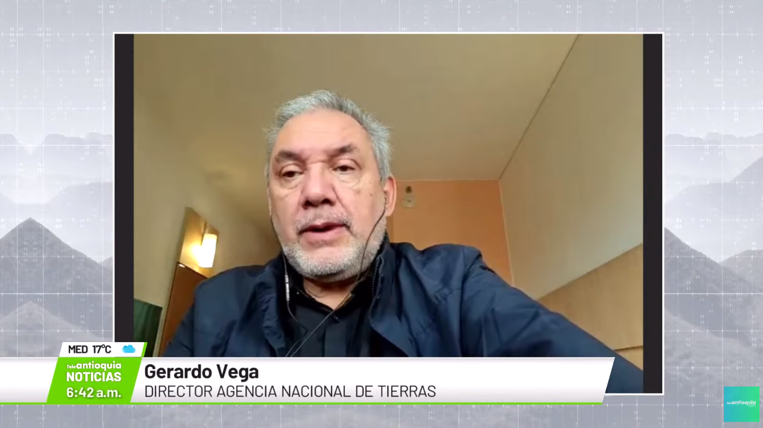 Entrevista con Gerardo Vega, director Agencia Nacional de Tierras