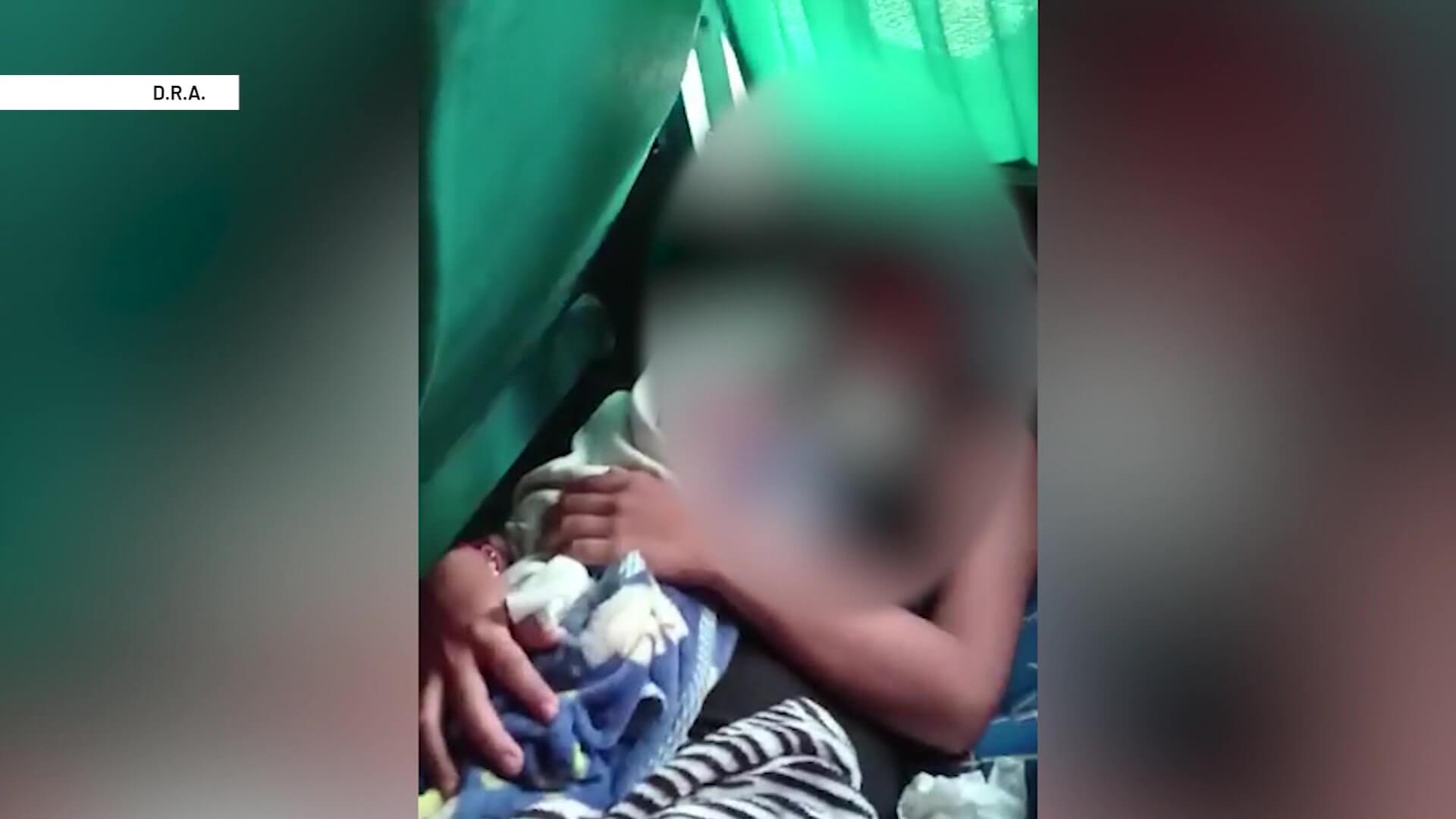 Adolescente dio a luz en el Ferrobús