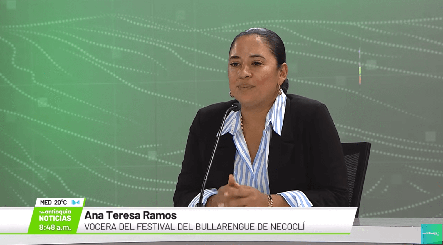Entrevista con Ana Teresa Ramos, vocera del Festival del Bullerengue de Necoclí