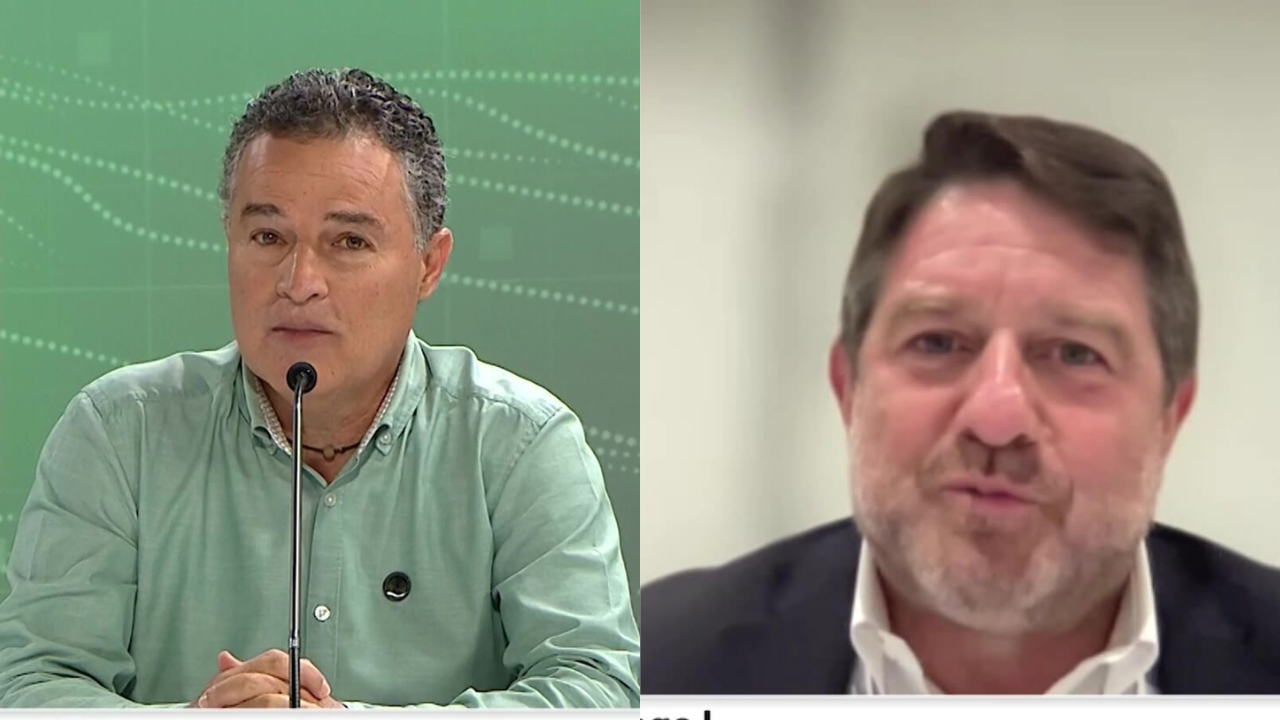 Entrevista Aníbal Gaviria, gob de Antioquia y Claudio Orrego, gob Región Metropolitana de Chile