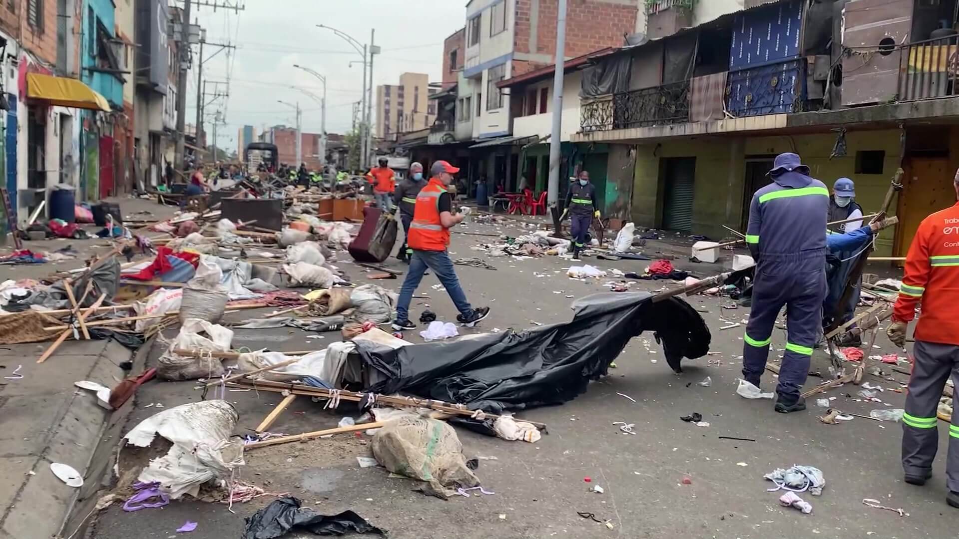Autoridades intervienen sector La Paz del Centro