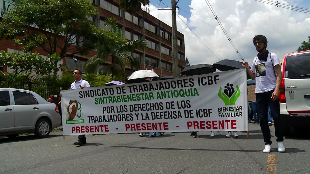 Cese de actividades en el ICBF Antioquia