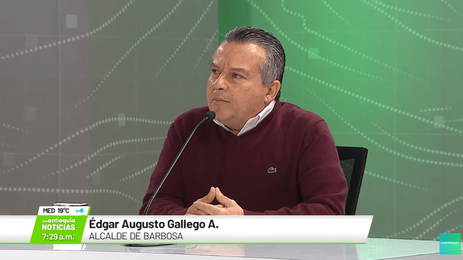 Entrevista con Édgar Augusto Gallego, alcalde de Barbosa