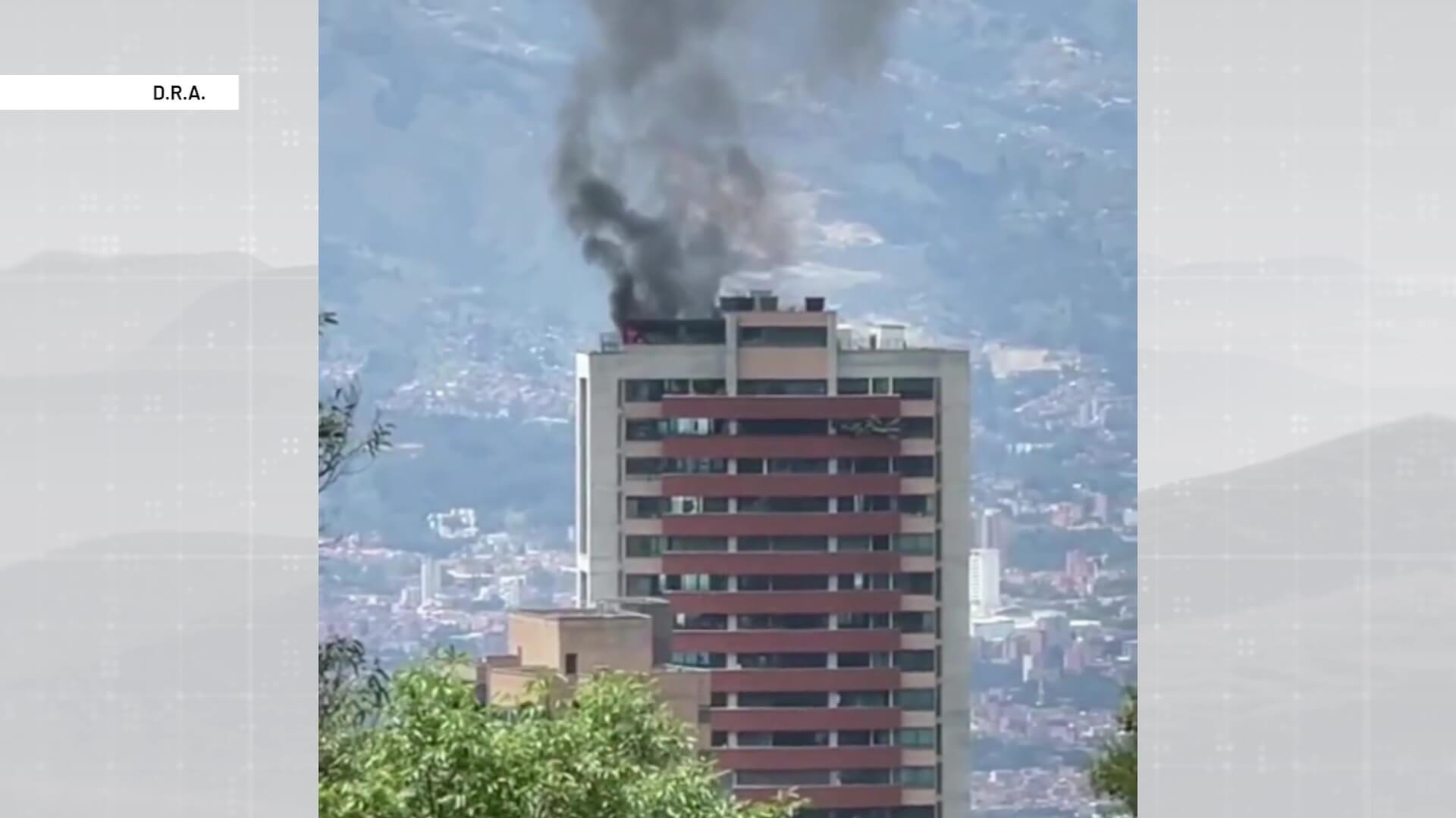 Incendio en apartamento de exfutbolista