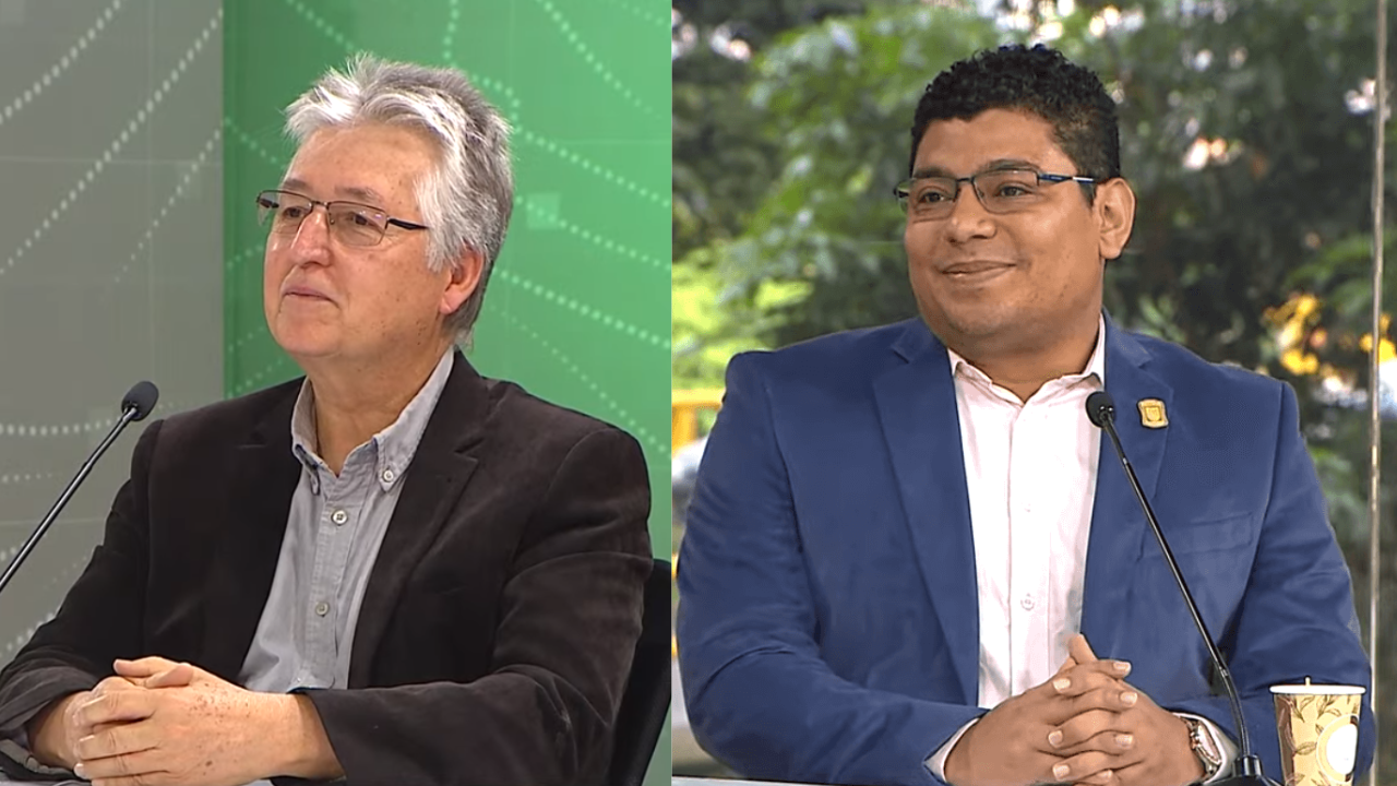 Entrevista con Javier Darío Toro, gerente Sociedad Hidroituango y Luis Peláez, diputado de Antioquia