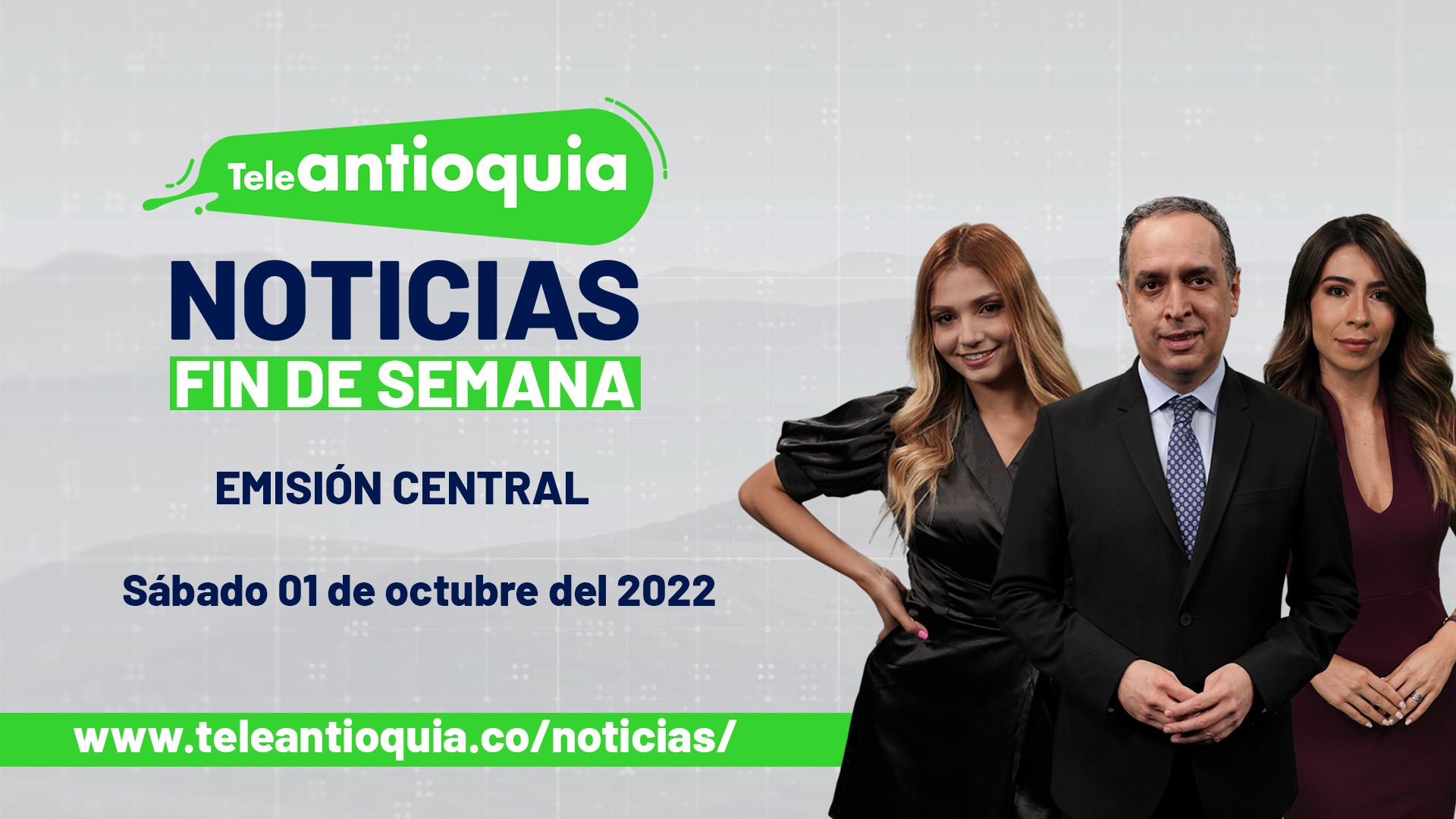 TeleantioquiaNoticias – sábado 01 de octubre del 2022 – 1:00 p. m.