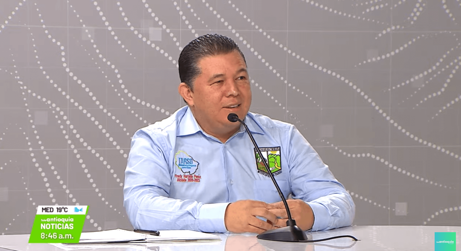 Entrevista con Fredy Alberto Hurtado, alcalde de Tarso