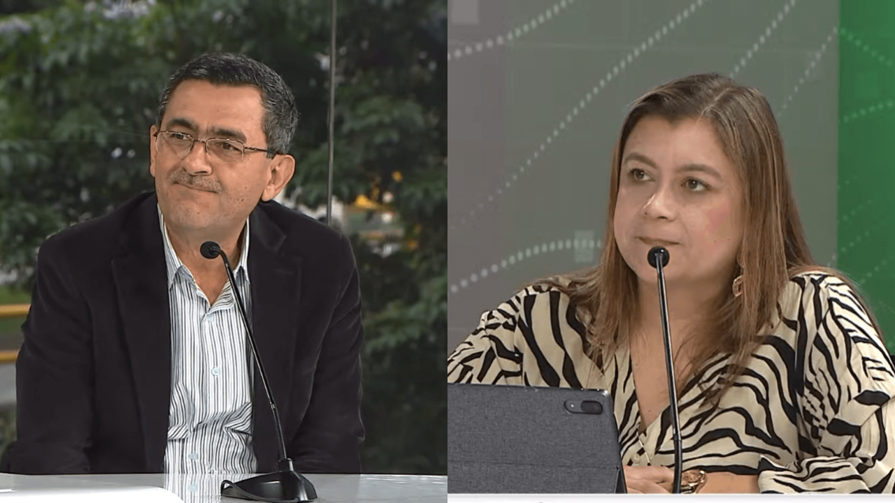 Entrevista con Juan Esteban Villegas y Catalina Naranjo, diputado Asamblea y secretaria de Hacienda