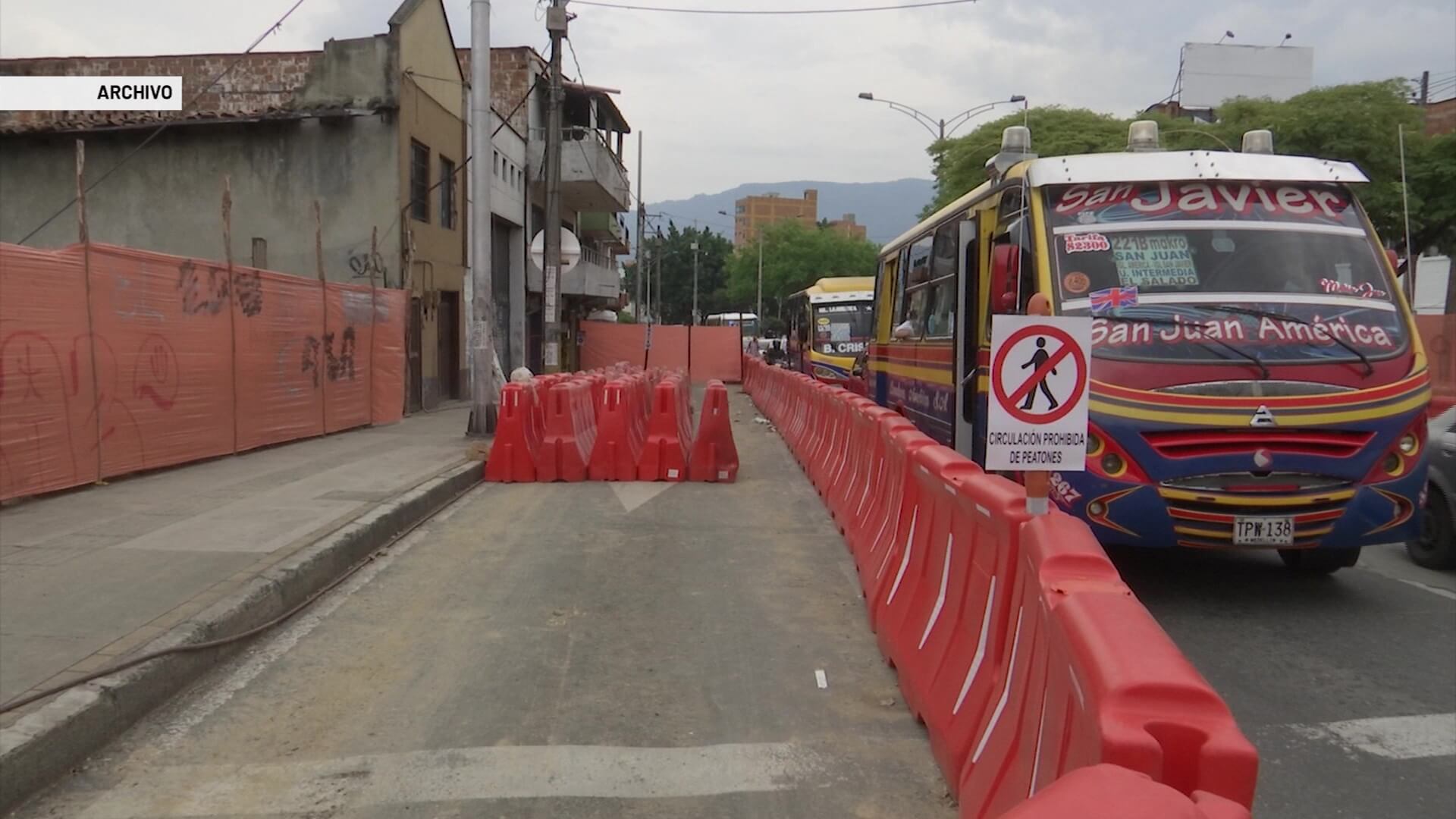 Obras del Metro la 80 desde enero