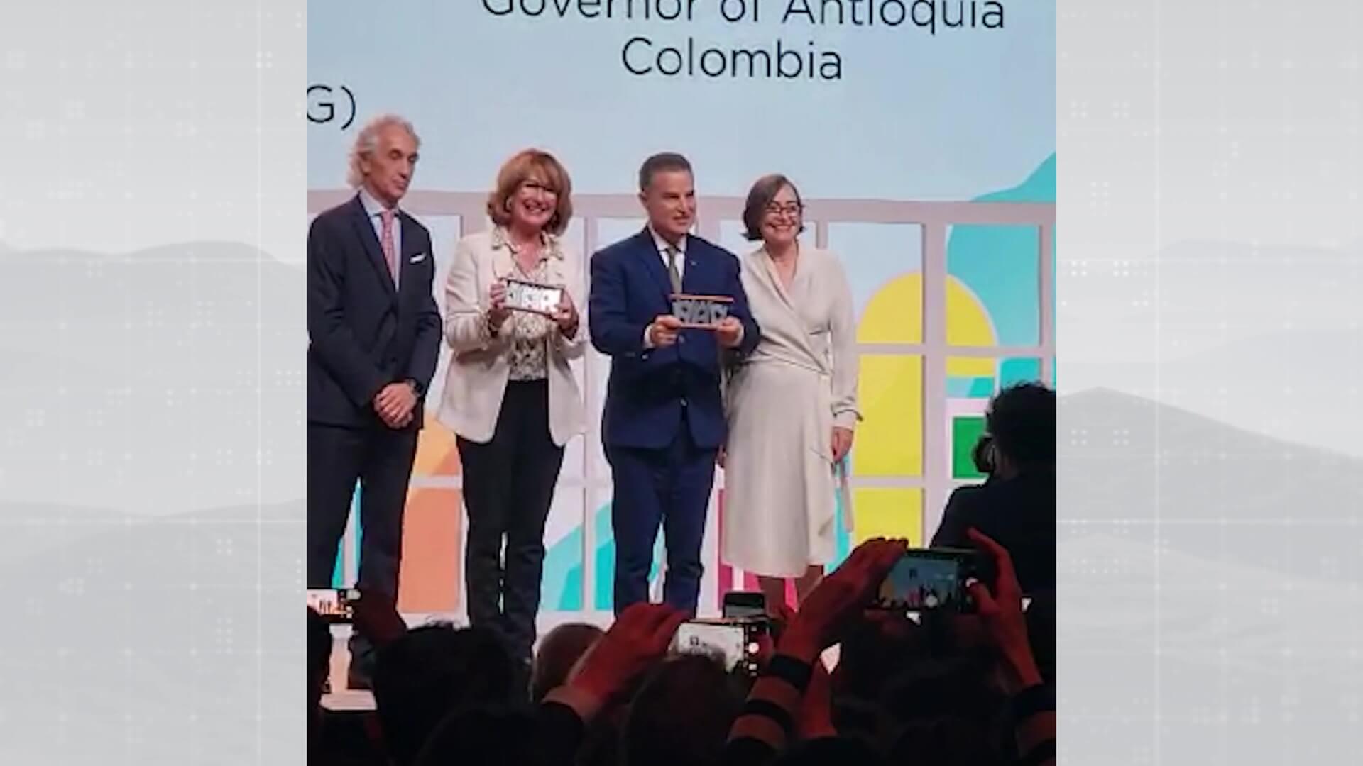 Premio Smart City para Aníbal Gaviria Correa