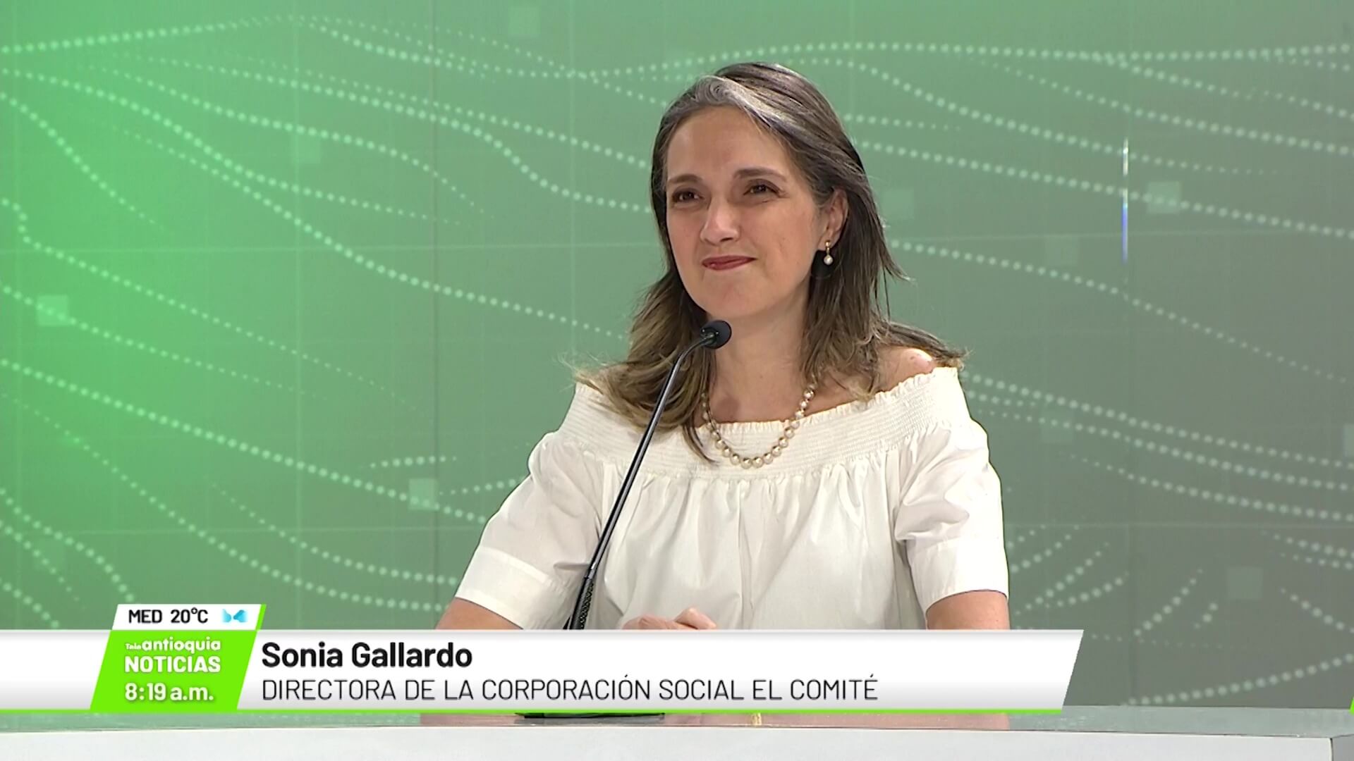 Sonia Gallardo, directora de la corporación social El Comité