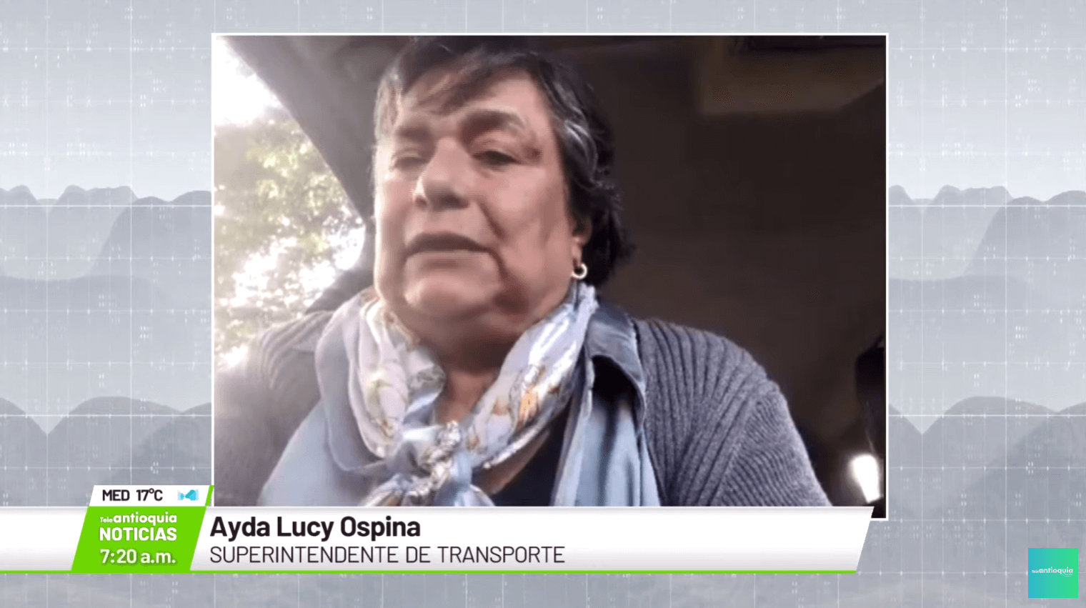 Entrevista con Ayda Lucy Ospina, superintendente de Transporte