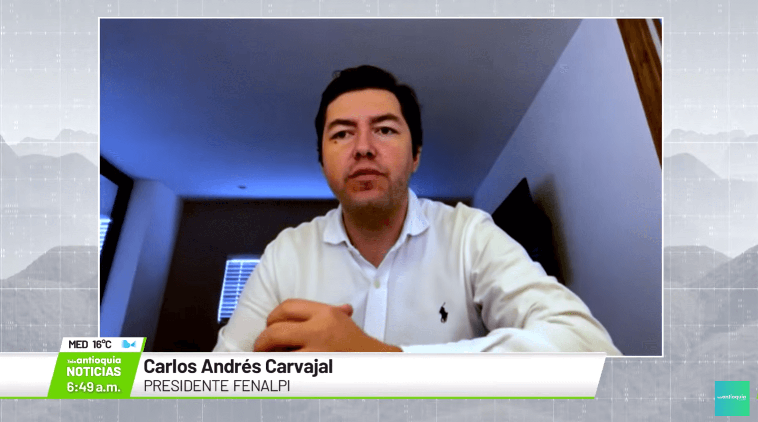 Entrevista con Carlos Andrés Carvajal, presidente FENALPI