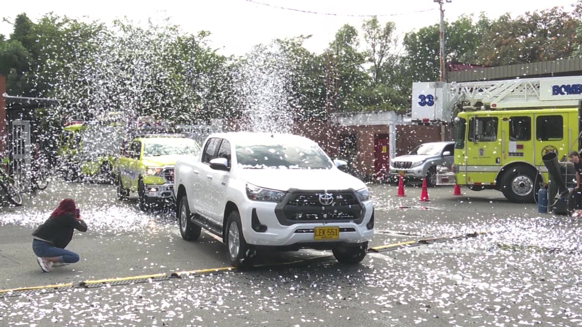 Cuerpo de bomberos recibe dotación