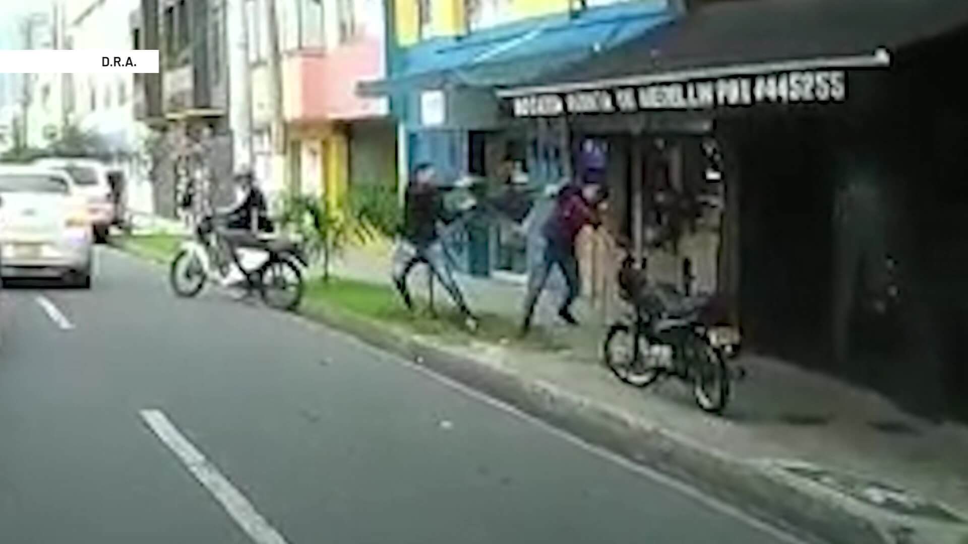 Hombre herido durante intento de hurto