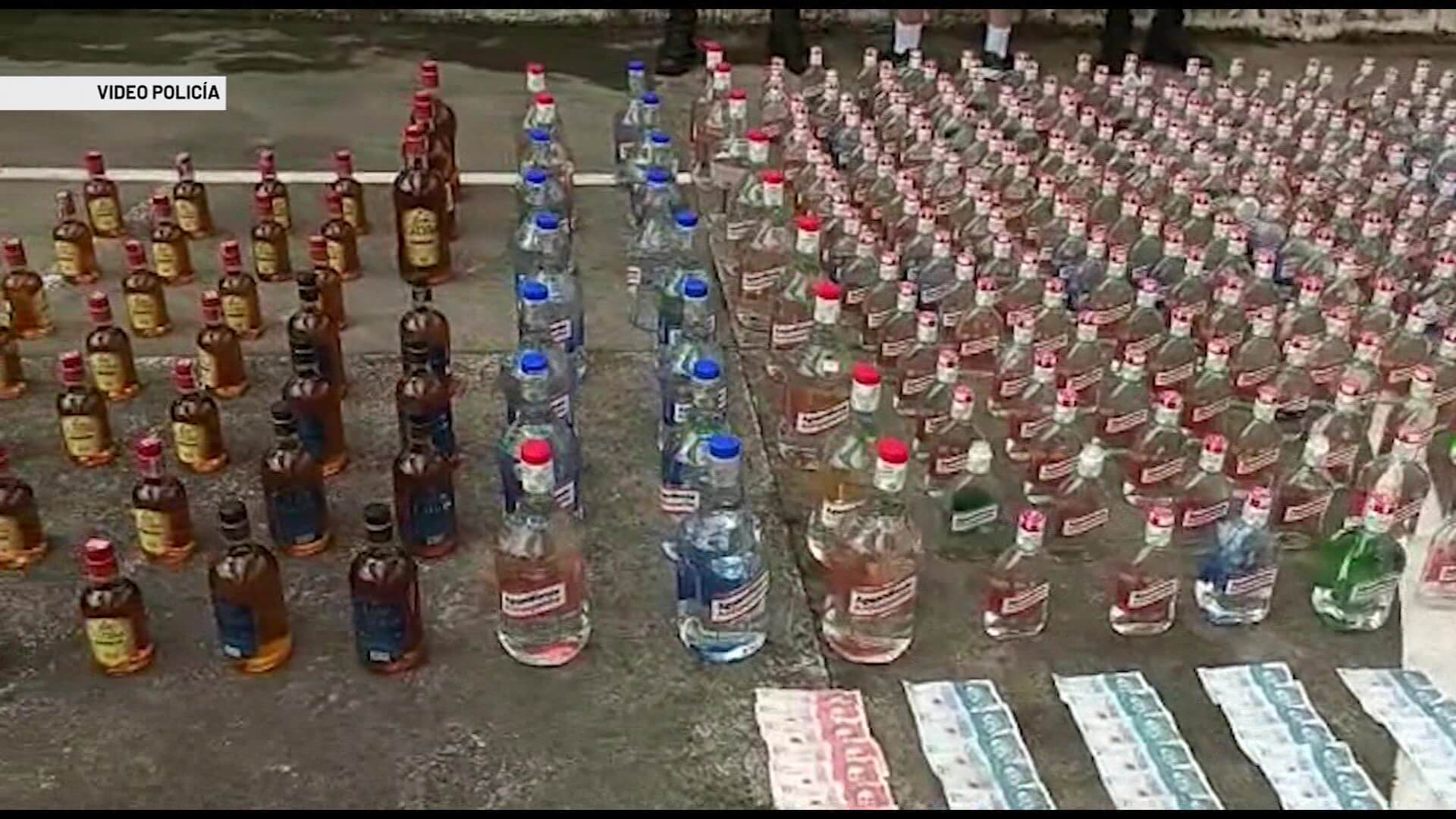 Incautadas más de 1.700 botellas de licor adulterado