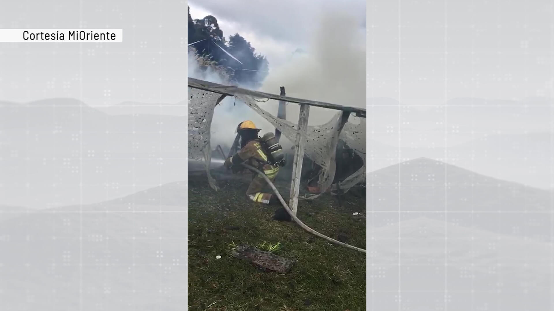 Incendio en “La Finca de Rigo”