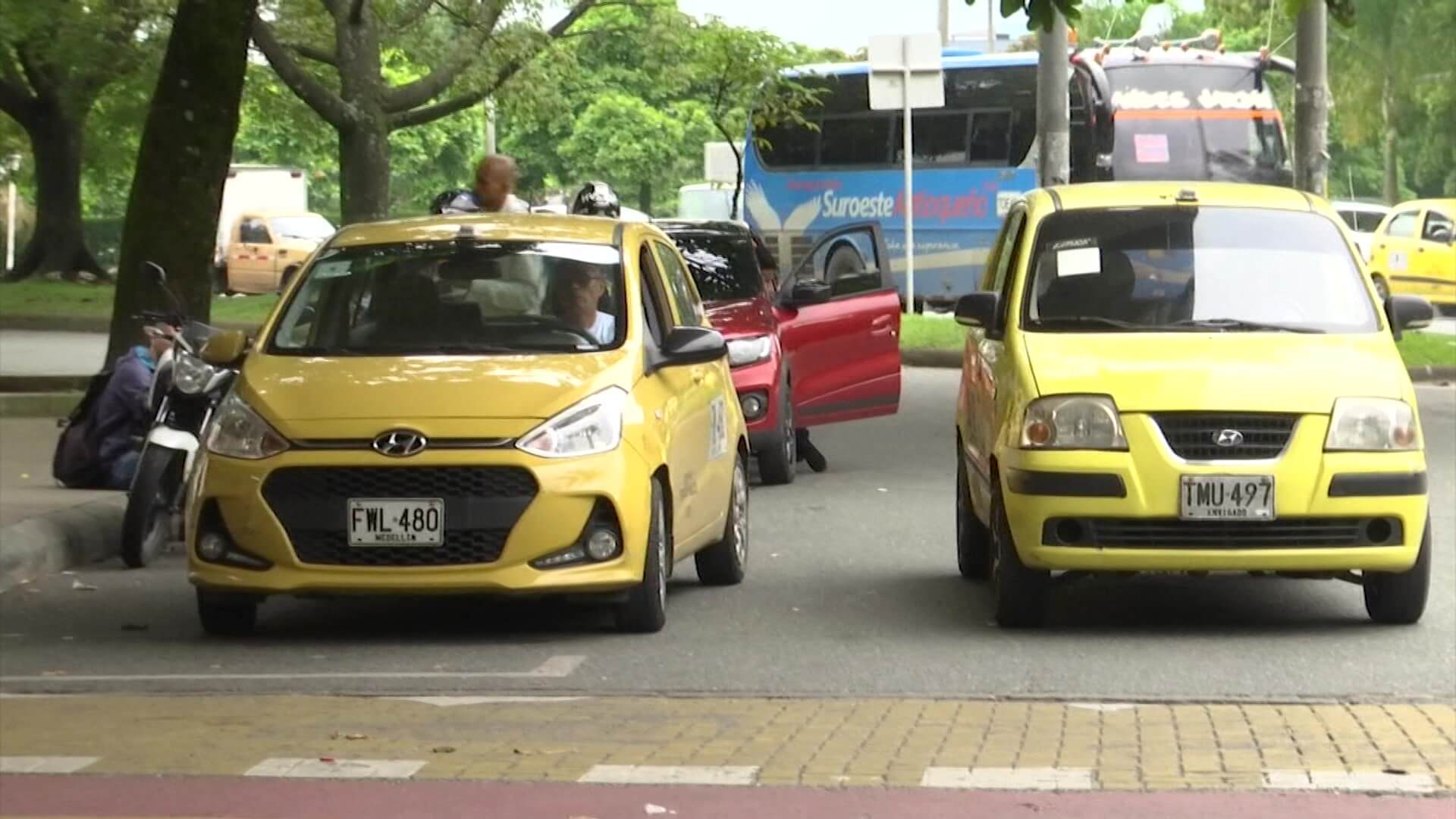 Nuevas tarifas para taxis en Medellín