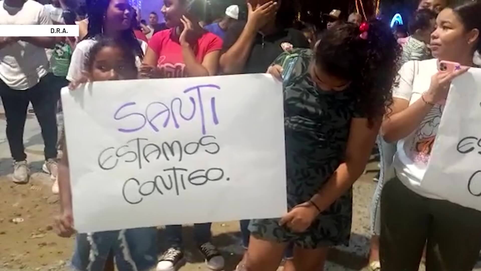 Protesta por captura de menor en San Juan de Urabá