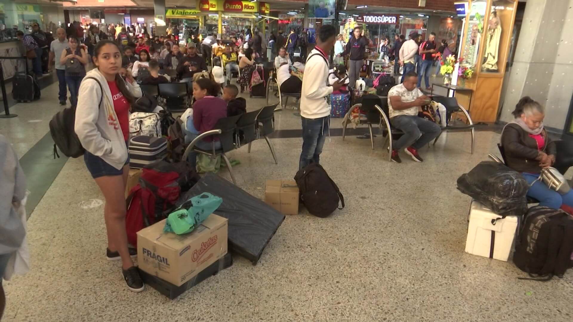 Terminales cada día con 60 mil viajeros