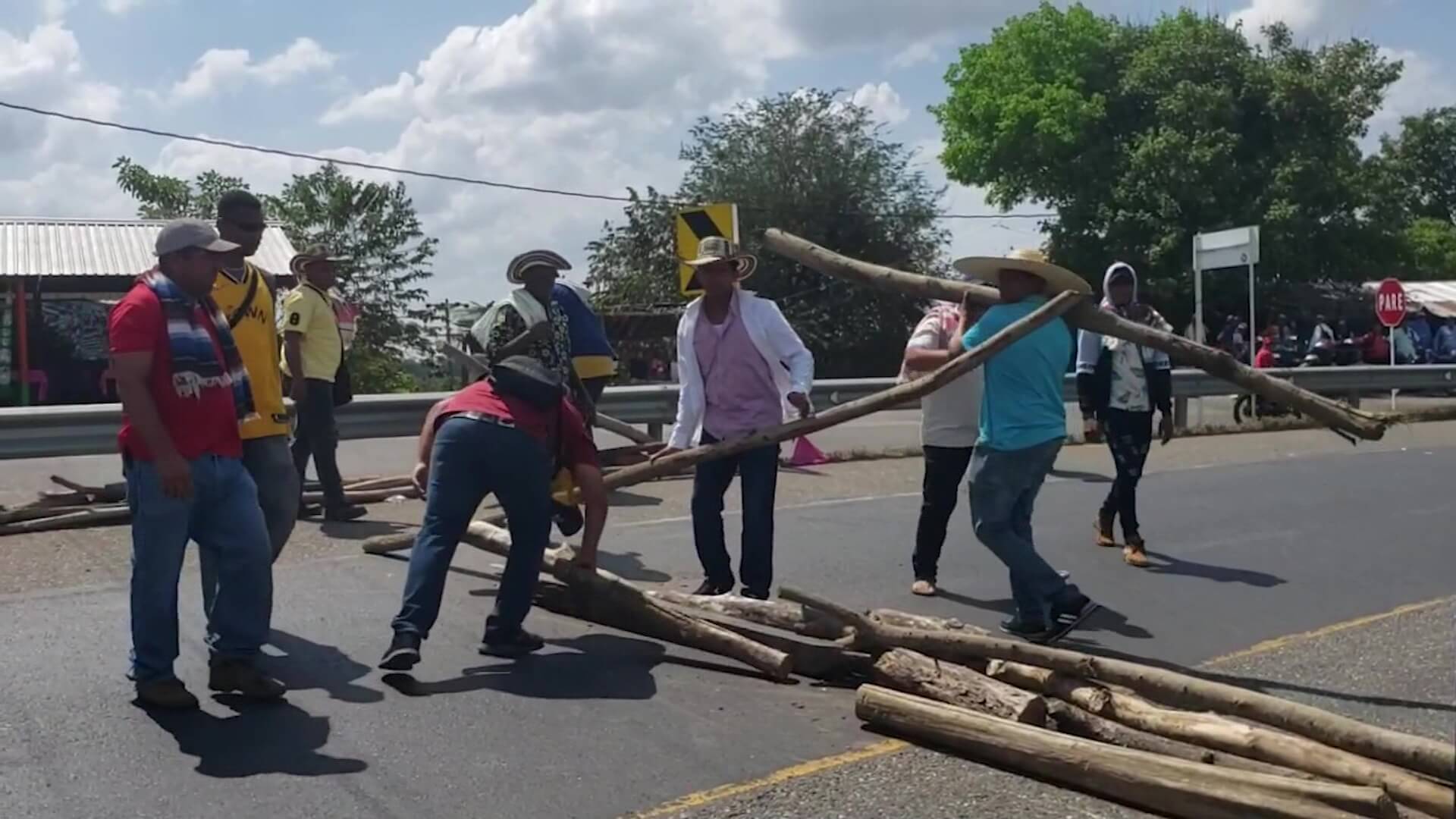 Desabastecimiento en Caucasia por protesta