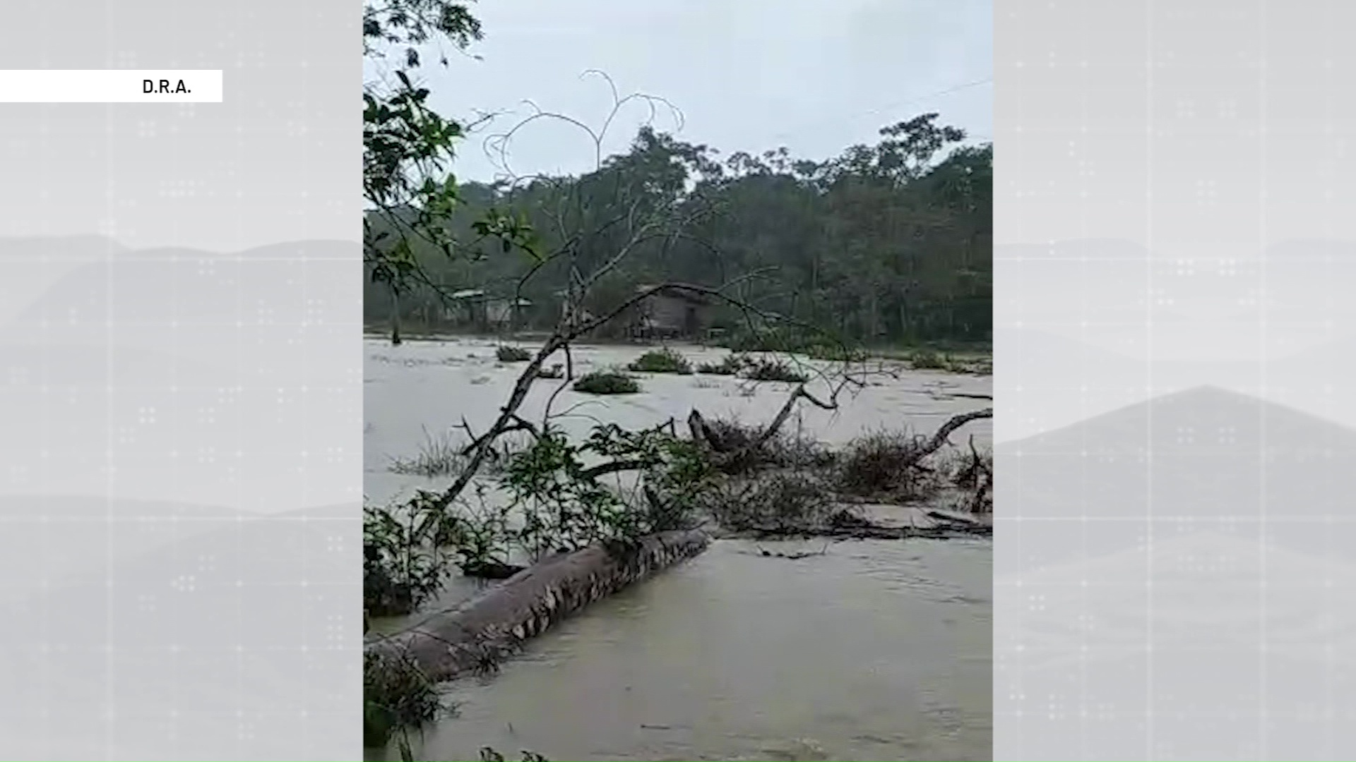 Drama de comunidades por inundaciones