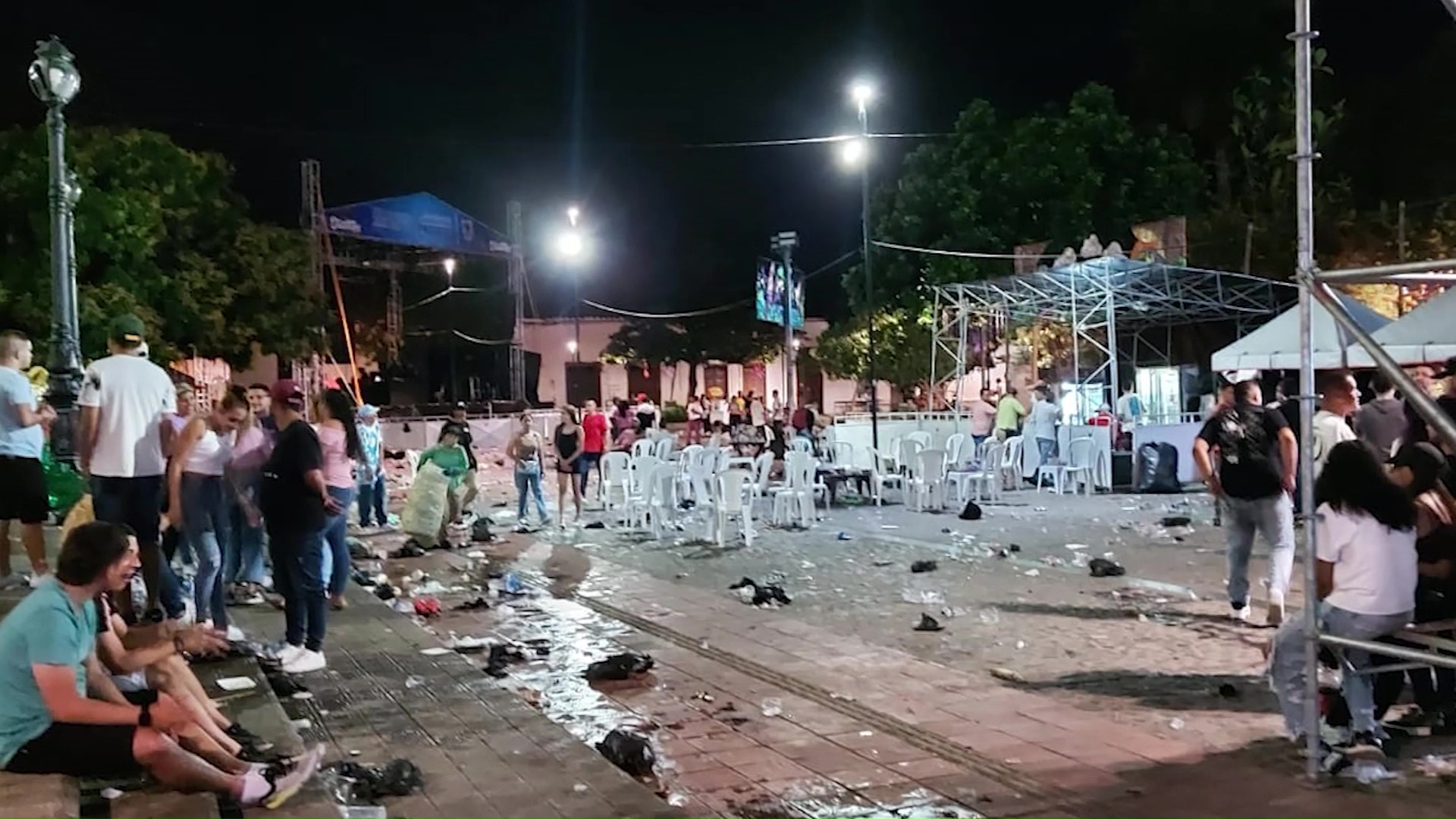 Exceso de basuras durante las festividades en Santa Fe de Antioquia