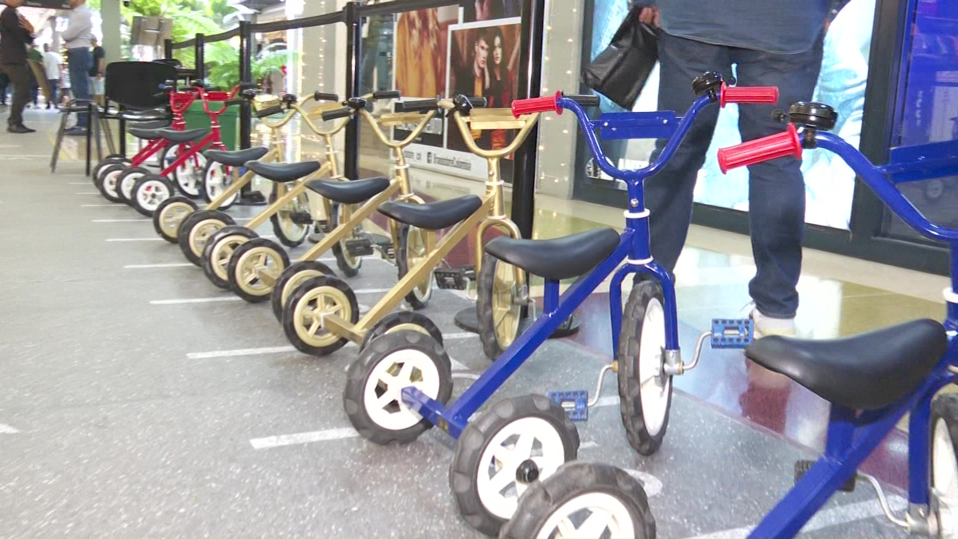Experiencia en triciclos para niños y niñas