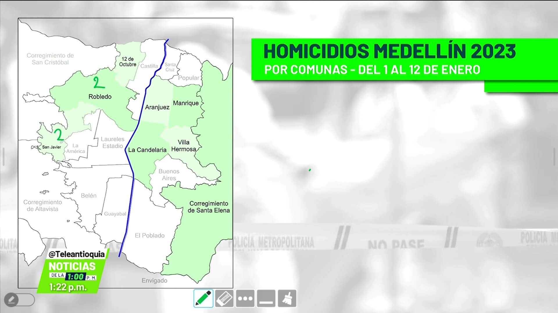 La ciudad tuvo nueve días sin homicidios