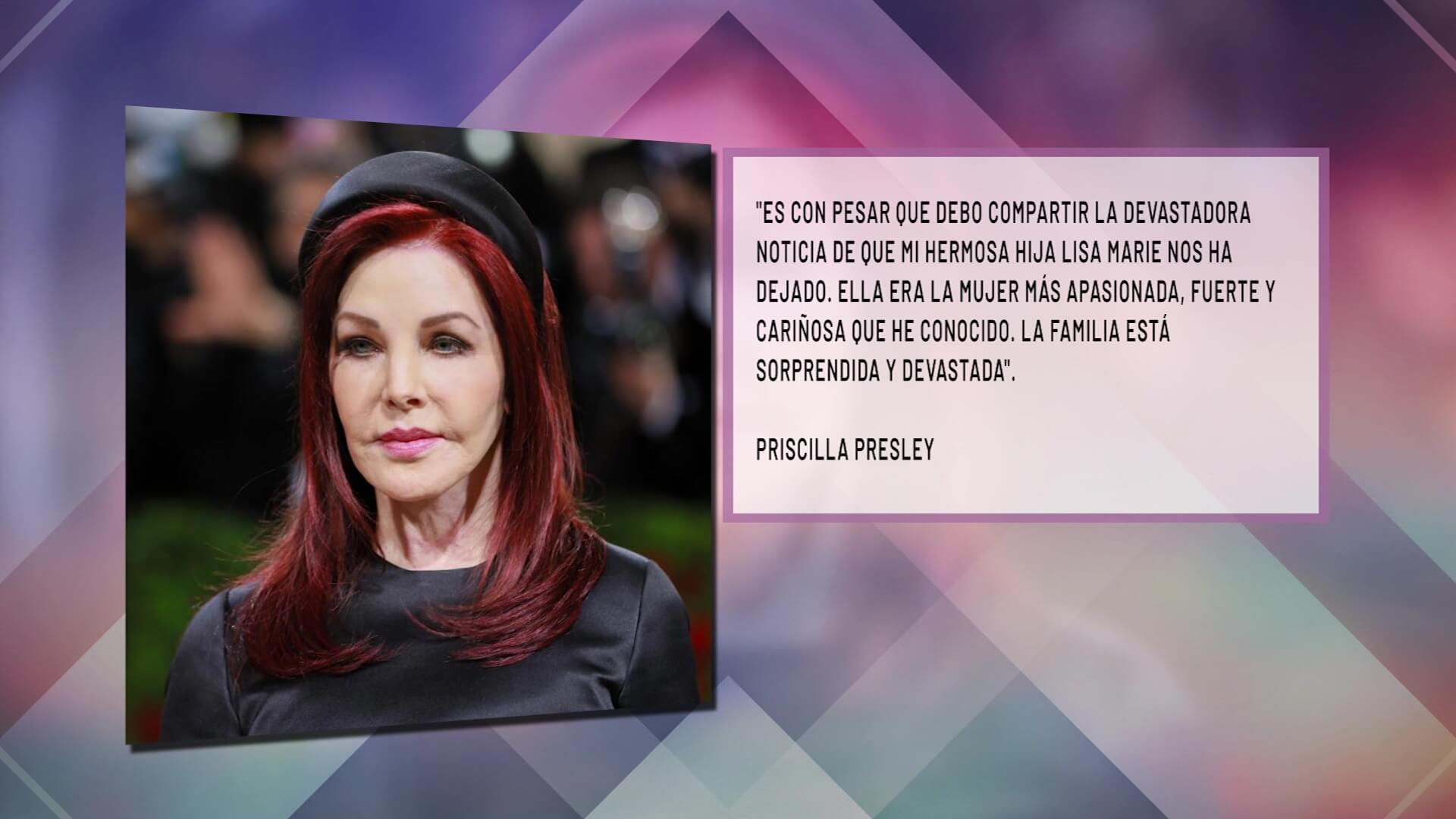 Lisa Marie Presley falleció a los 54 años